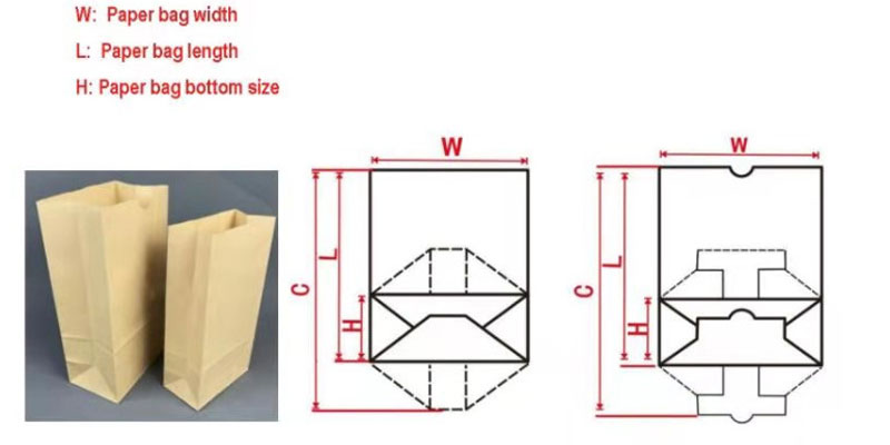 square bottom paper bag making machine